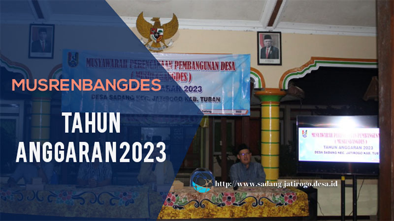 MUSRENBANGDES TAHUN ANGGARAN 2023